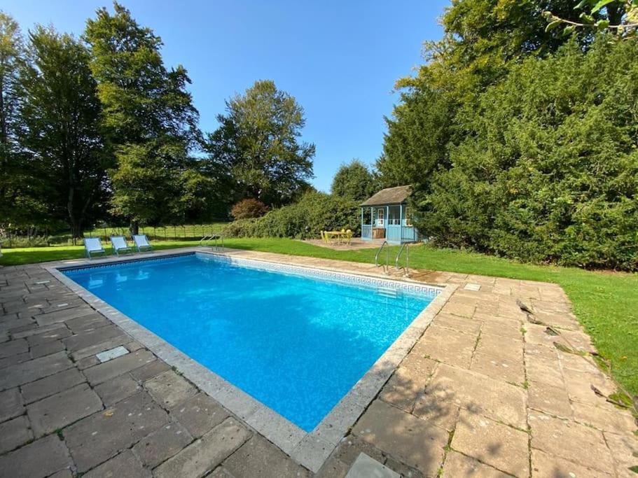 비민스터 The Dower House At Parnham Park 빌라 외부 사진